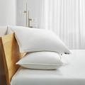 Serta Back-Sleeper White Goose Feather & Down Fiber Pillows, Jumbo, PK2 SE201511K